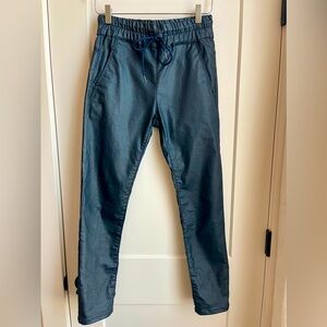 Flog Navy Joggers with Tie & Straight Leg Size 24